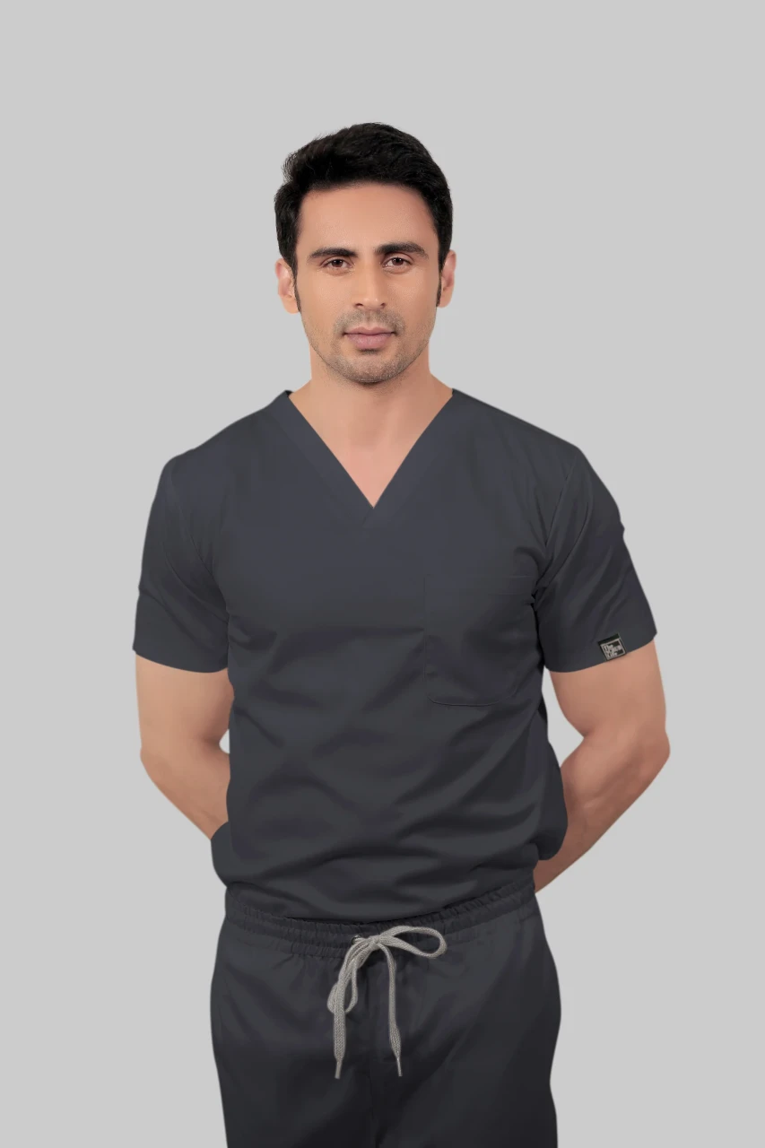 grey medical uniform